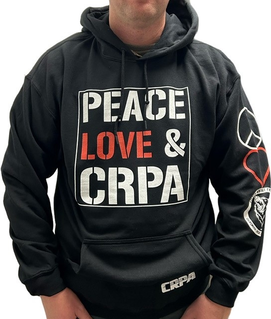 Peace Love & CRPA Hoodie